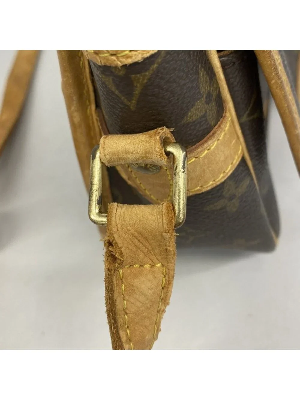 Louis Vuitton Shoulder Bag Monogram Sologne Brown